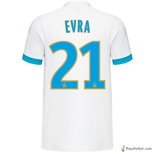 Camiseta Marsella Replica Primera Ropa Evra 2017/18